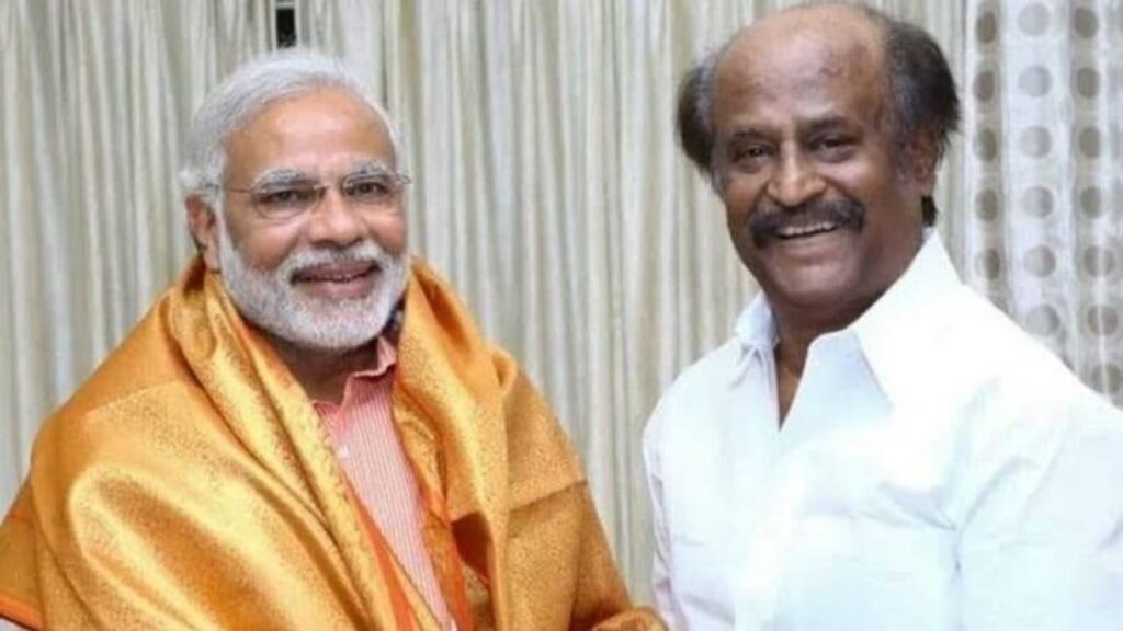 PM Narendra Modi Congratulates Thiru Rajinikanth Ji on 50 Glorious Years in Indian Cinema